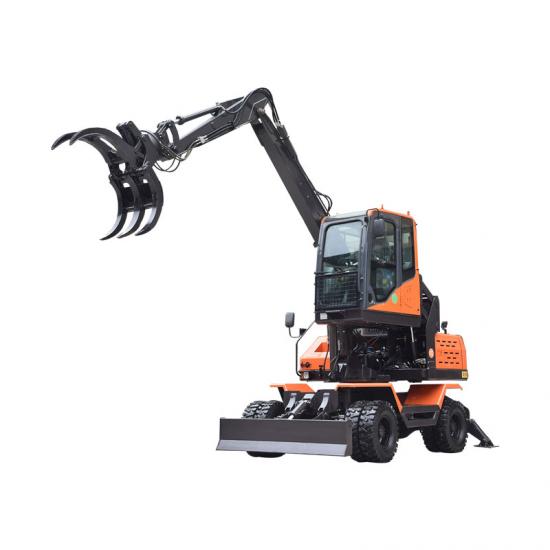 Excavator With Claw