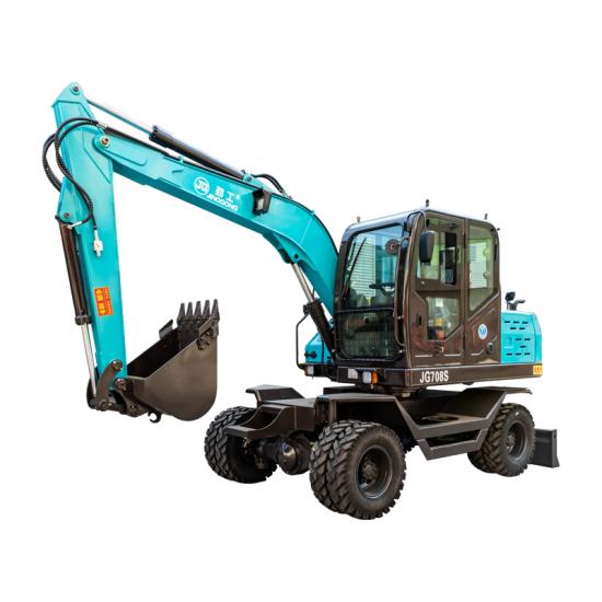 Mini Excavator With Wheels